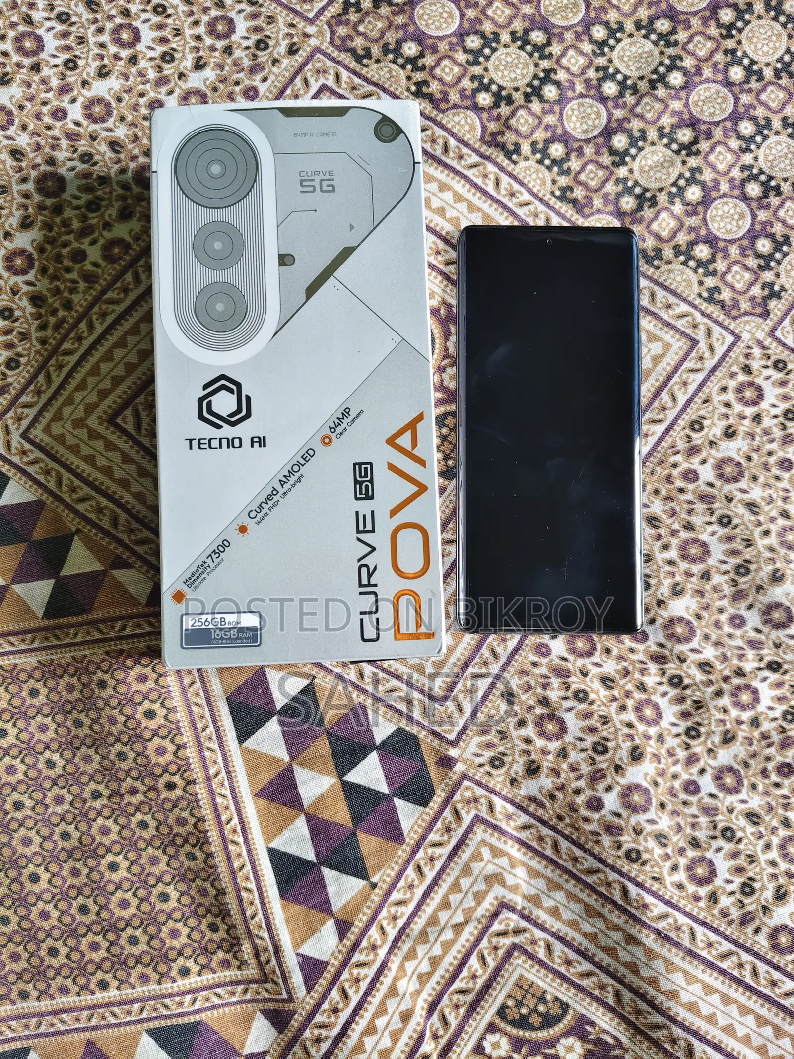 Tecno Pova Curve 256 GB Black