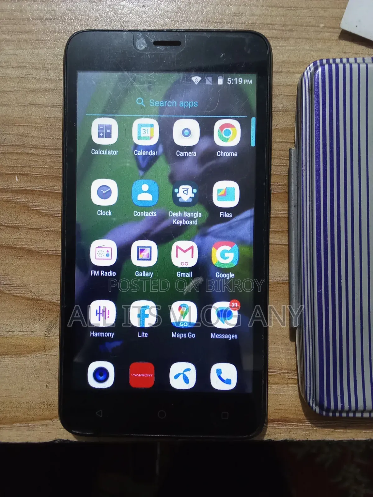 Symphony V102 ৮ জিবি কালো