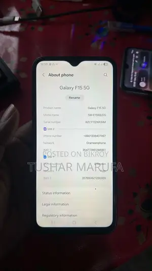 Samsung Galaxy F15 128 GB Black