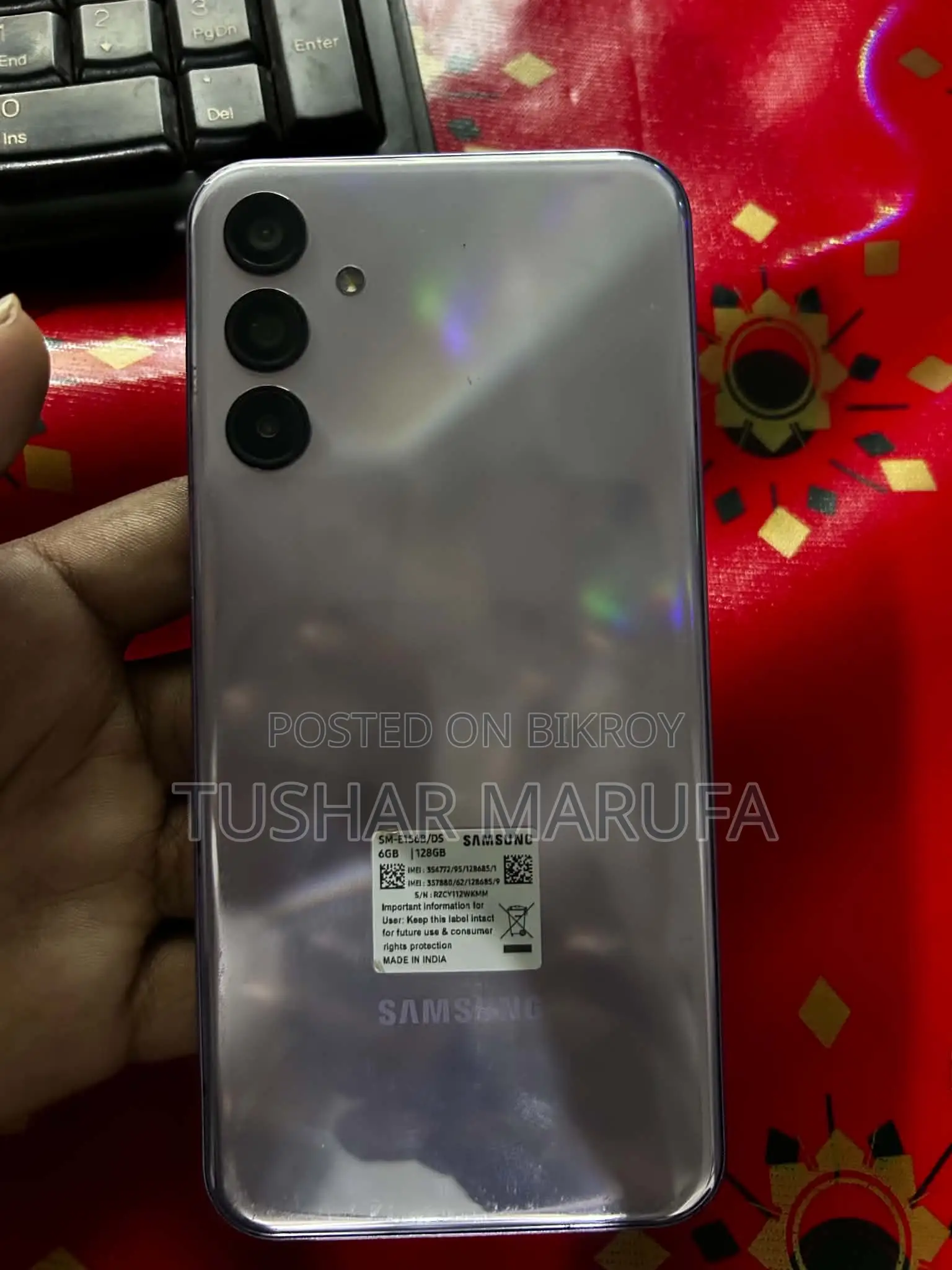 Samsung Galaxy F15 128 GB Black