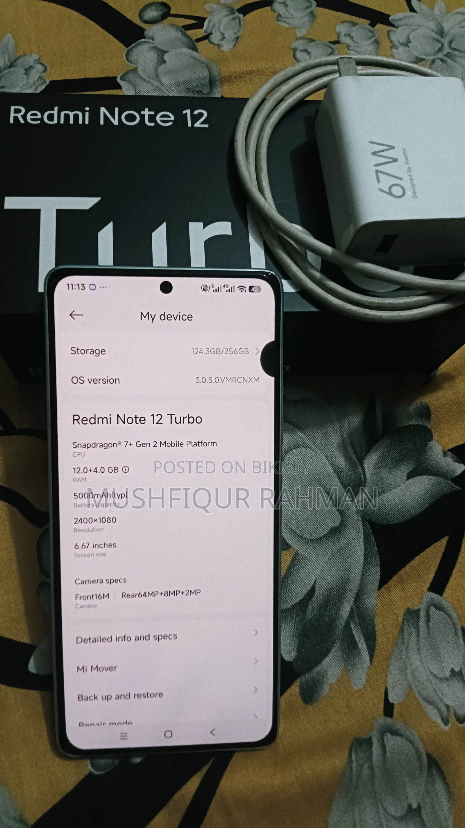 Xiaomi Redmi Note 12 Turbo 512 GB