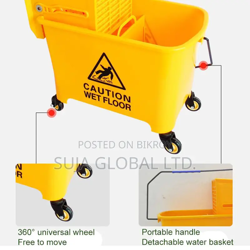 Best Mop Bucket With Wringer Wheels 24l-2024 | SUJA GLOBAL