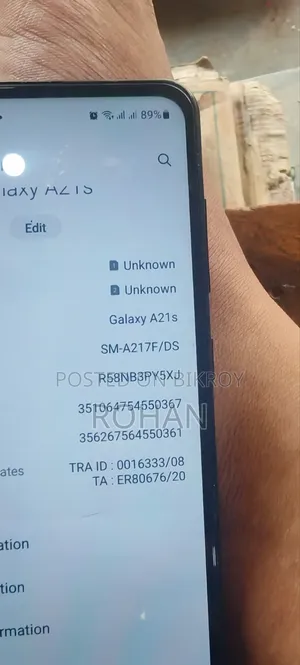 Samsung Galaxy A21s 64 GB Black