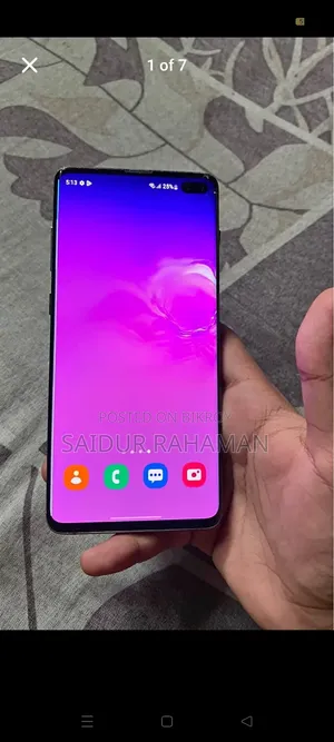 New Samsung Galaxy S10 Plus 128 GB Black