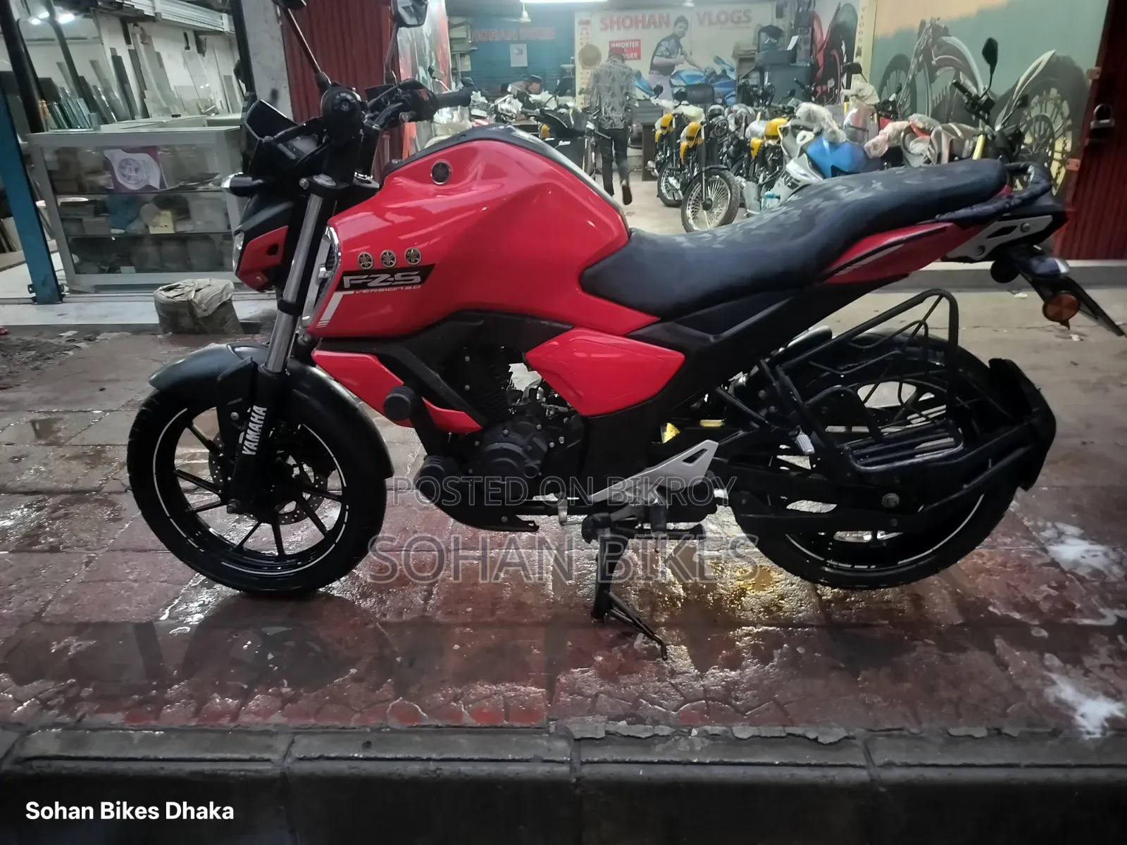 Yamaha FZS V3 2021 Red