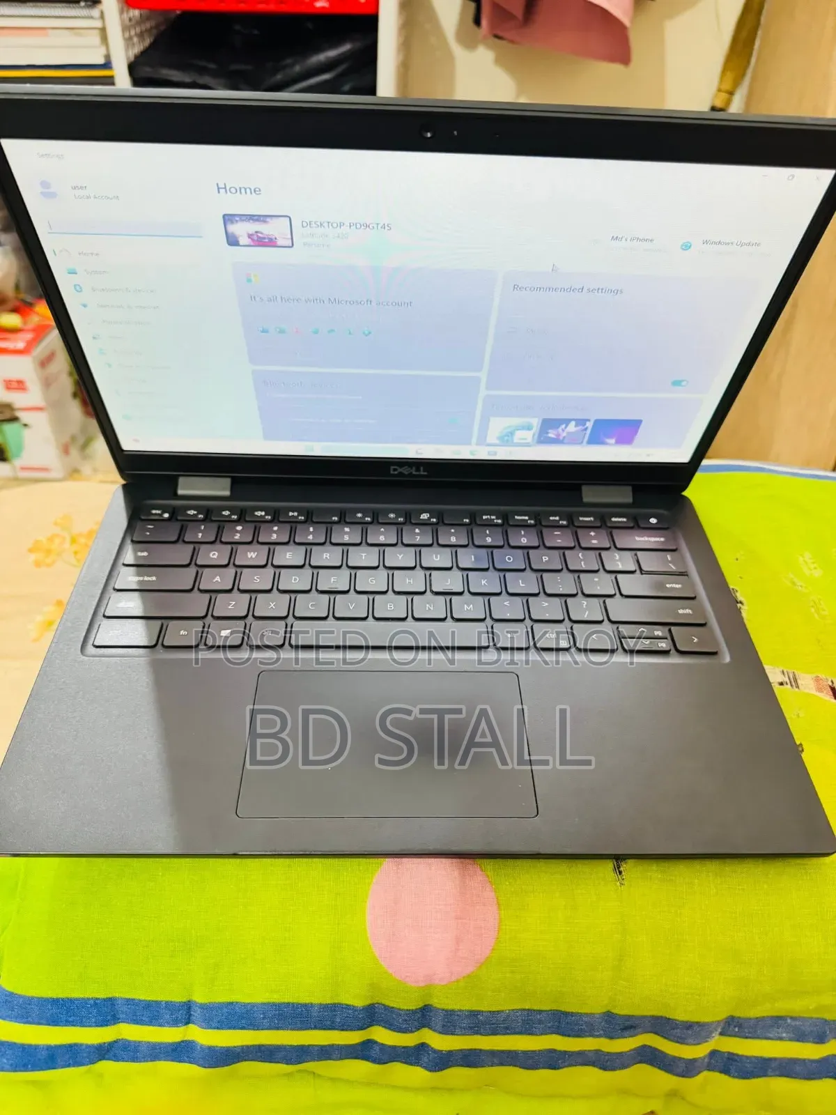 Laptop Dell Inspiron 14 8GB Intel Core I5 SSD 256GB