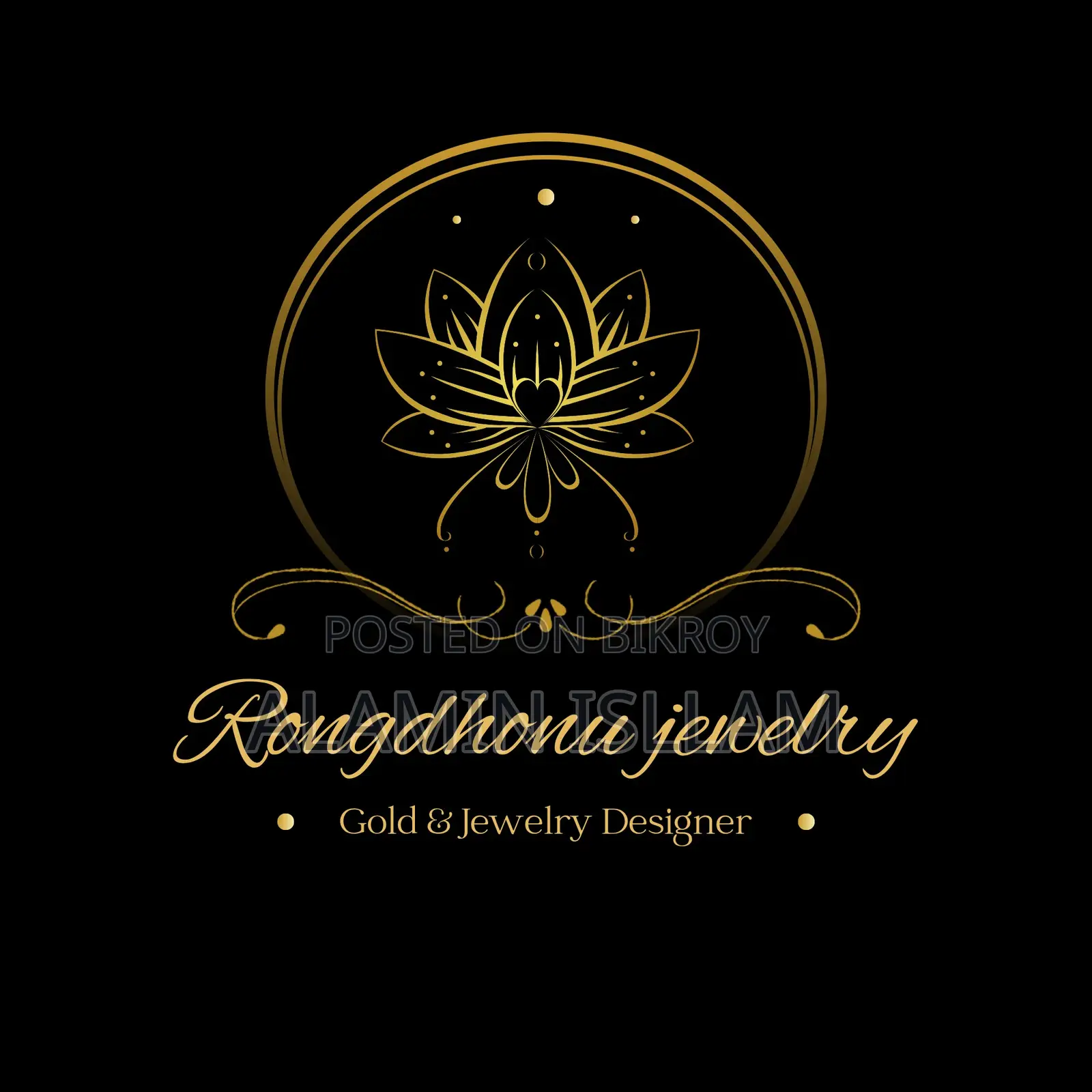 Premium logo design for boutique/ jewelry/ shop 300 Tk.