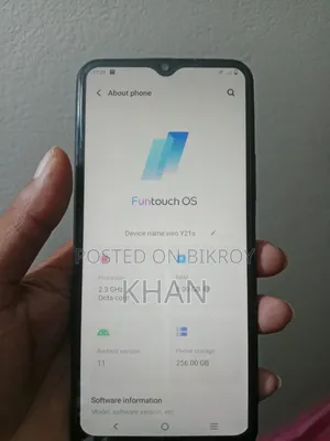 Vivo Y21 128 GB Blue