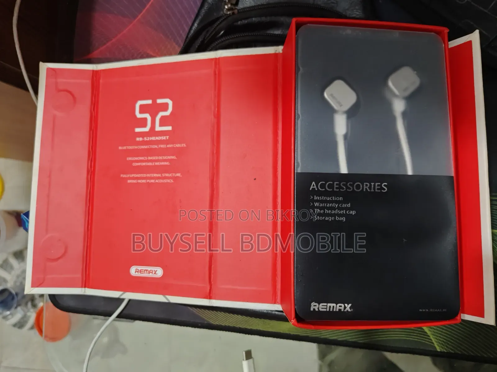 Remax RB S2 অরিজিনাল নেকব্যান্ড