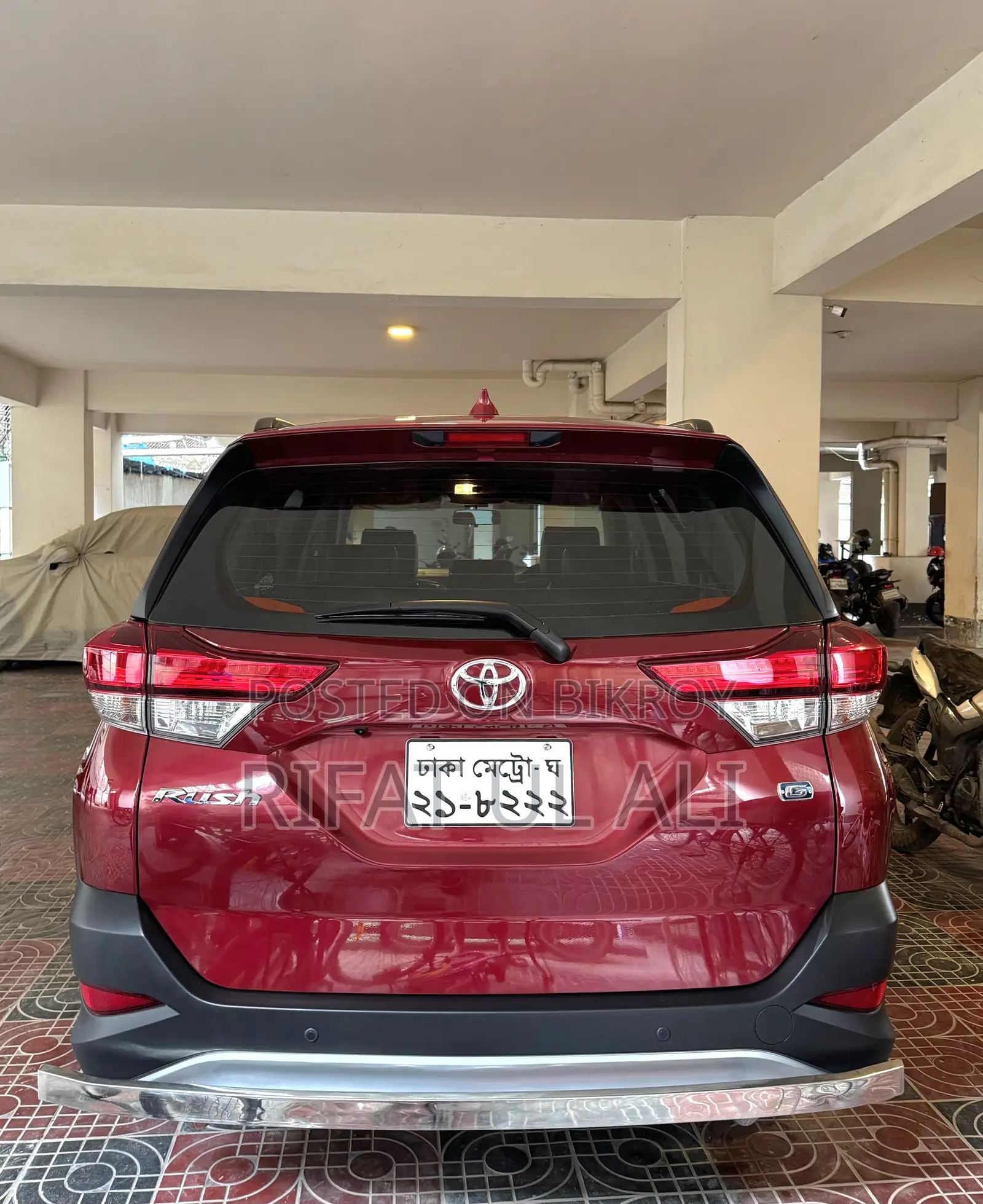 New Toyota Rush 2022 Red