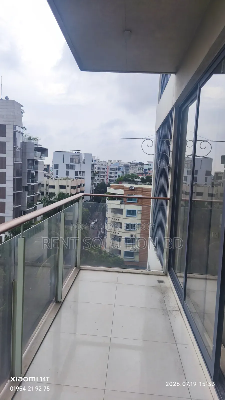 গুলশানে ৩ বেডরুমের অ্যাপার্টমেন্ট ভাড়ার জন্য