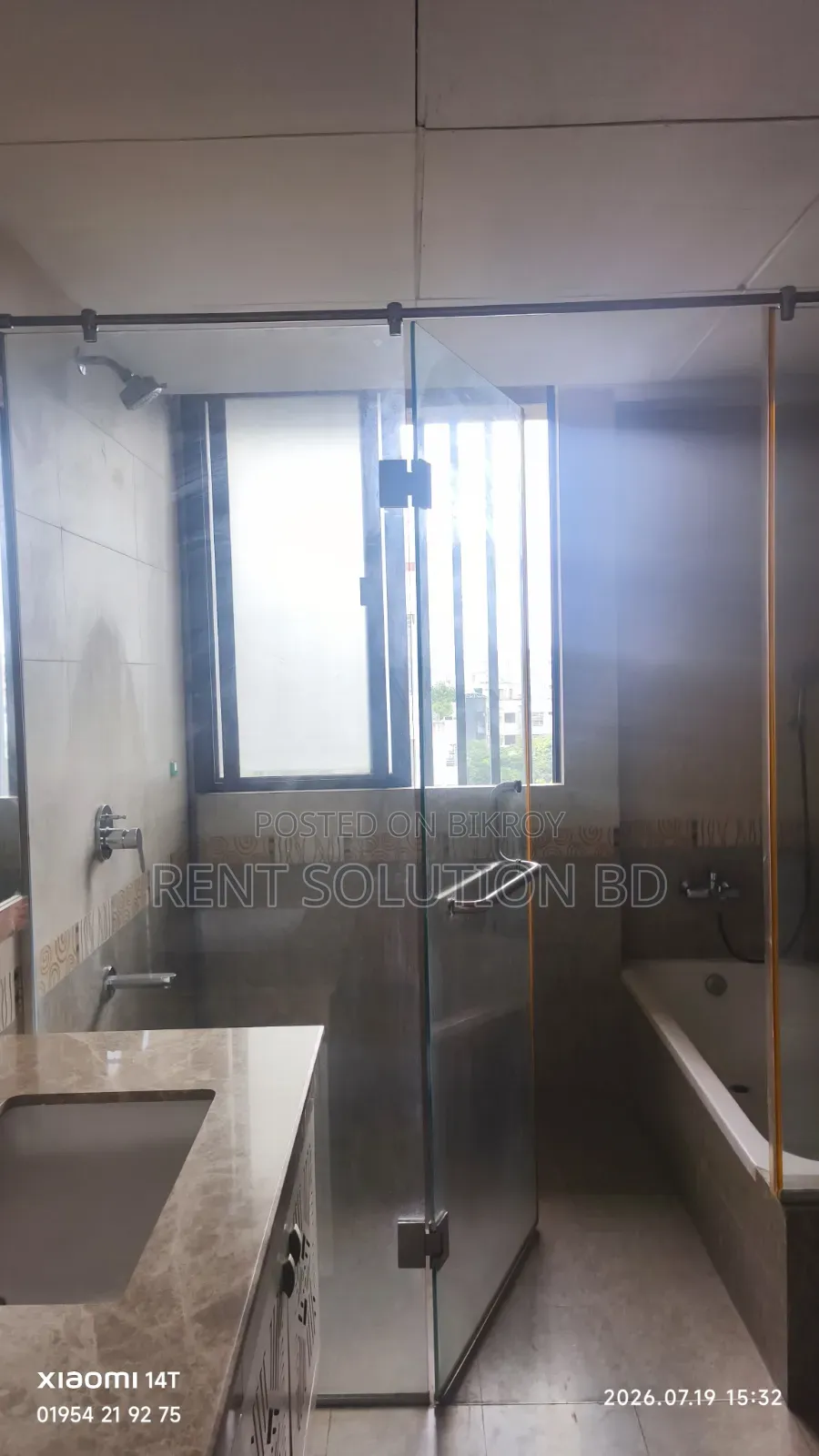 গুলশানে ৩ বেডরুমের অ্যাপার্টমেন্ট ভাড়ার জন্য