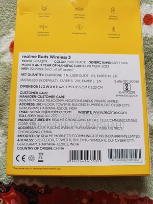 NEW Realme Buds Wireless 3