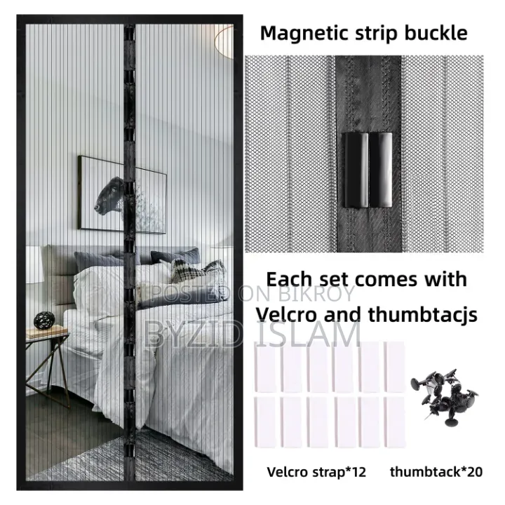 Magnetic Anti-Mosquito Door Net