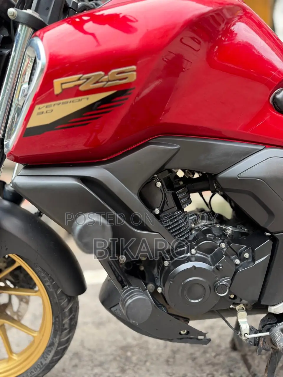 Yamaha FZS V3 2023 Red