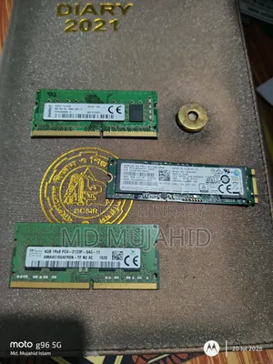 র‍্যাম ৪জিবি এবং ৮জিবি এসএসডি ২৫৬জিবি আশা