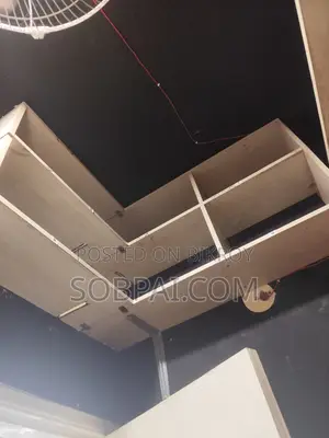 Large Open Wooden Storage Shelf / Rack