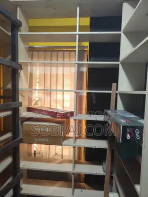 Large Open Wooden Storage Shelf / Rack