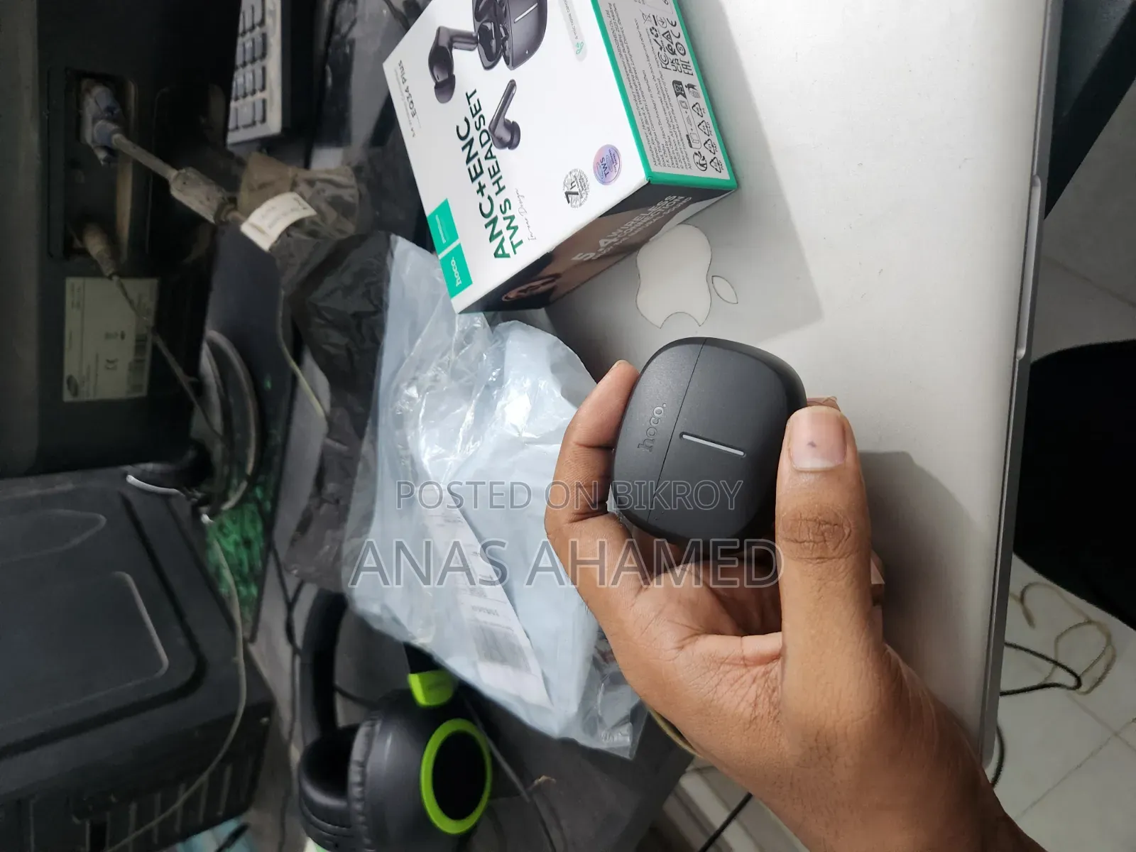 Hoco EQ34 Plus True Wireless ANC+ENC Noise Earbuds