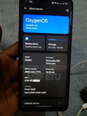 OnePlus Nord CE 2 5G 128 GB Blue