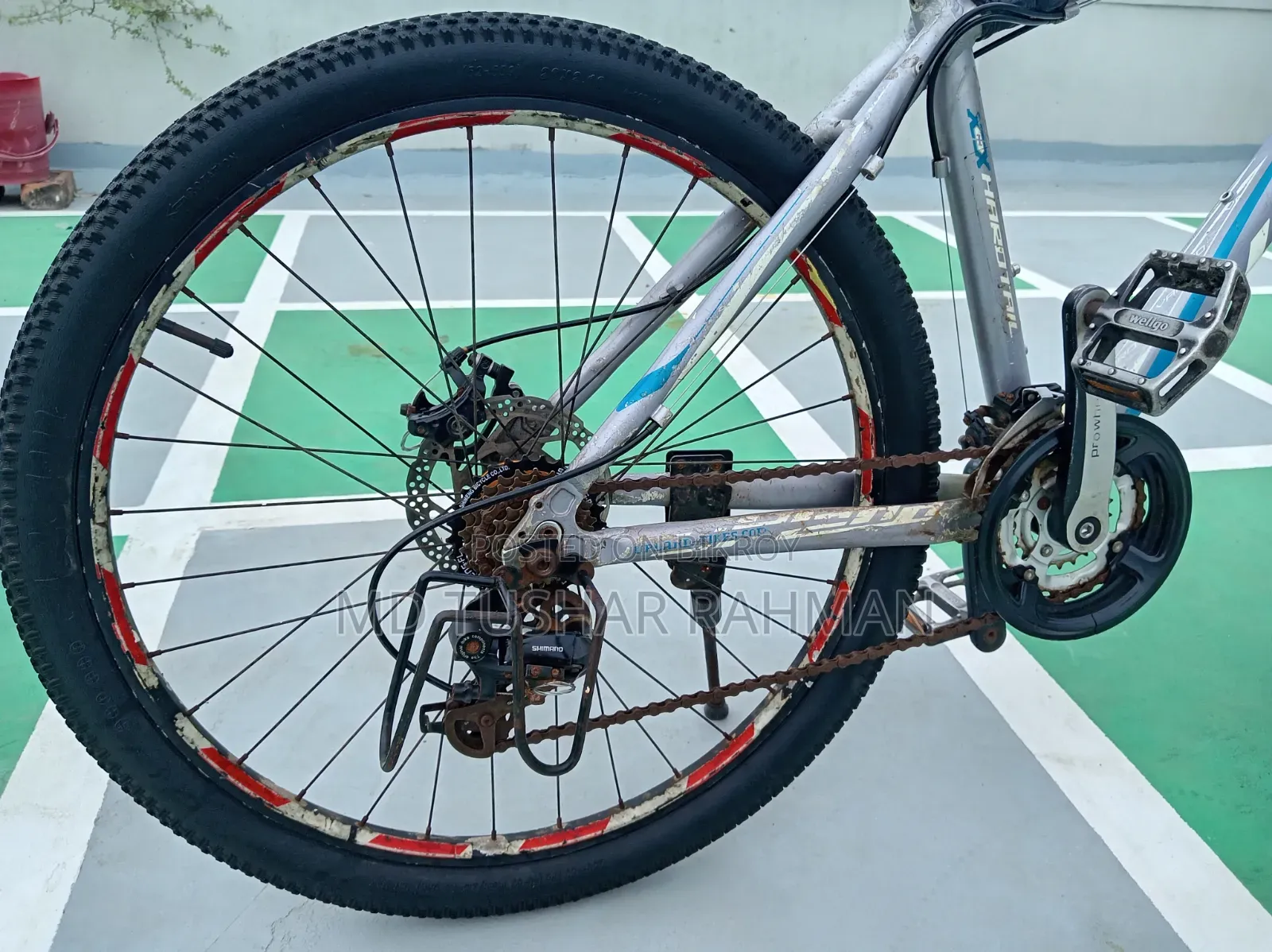 Used Upland MTB 26" 21 Speed Disc Brake - Fresh Look