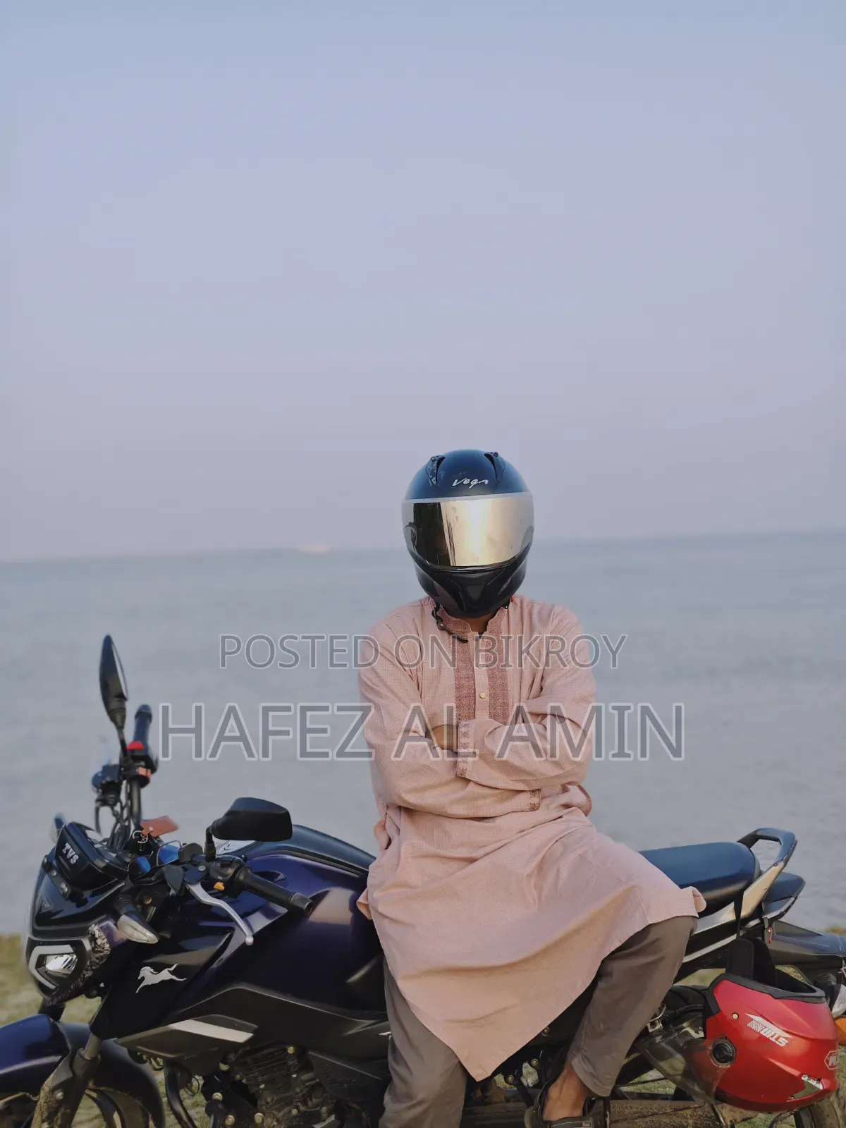TVS Apache RTR 160 2V 2022 Blue