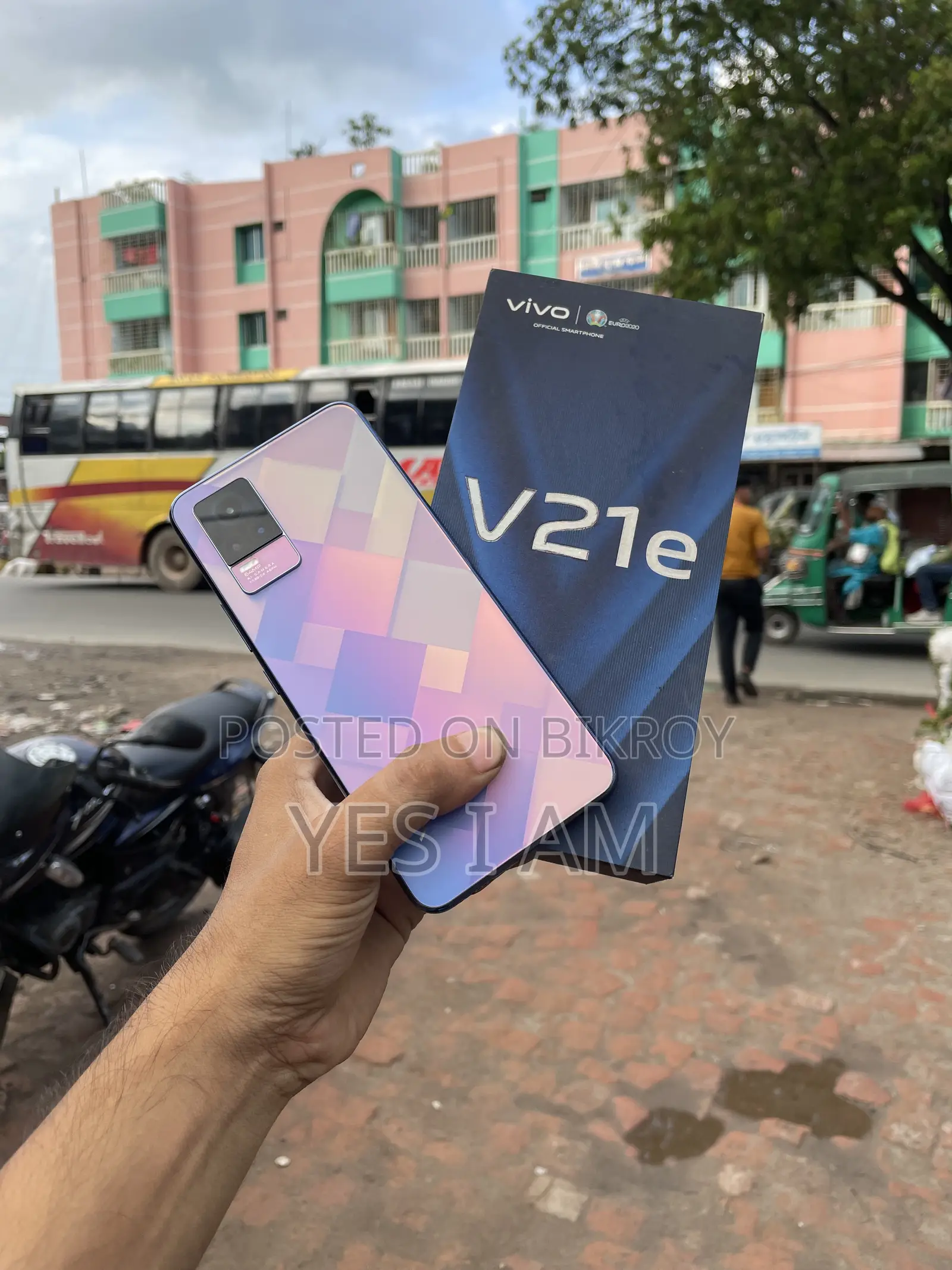 Vivo V21e 128 GB Purple