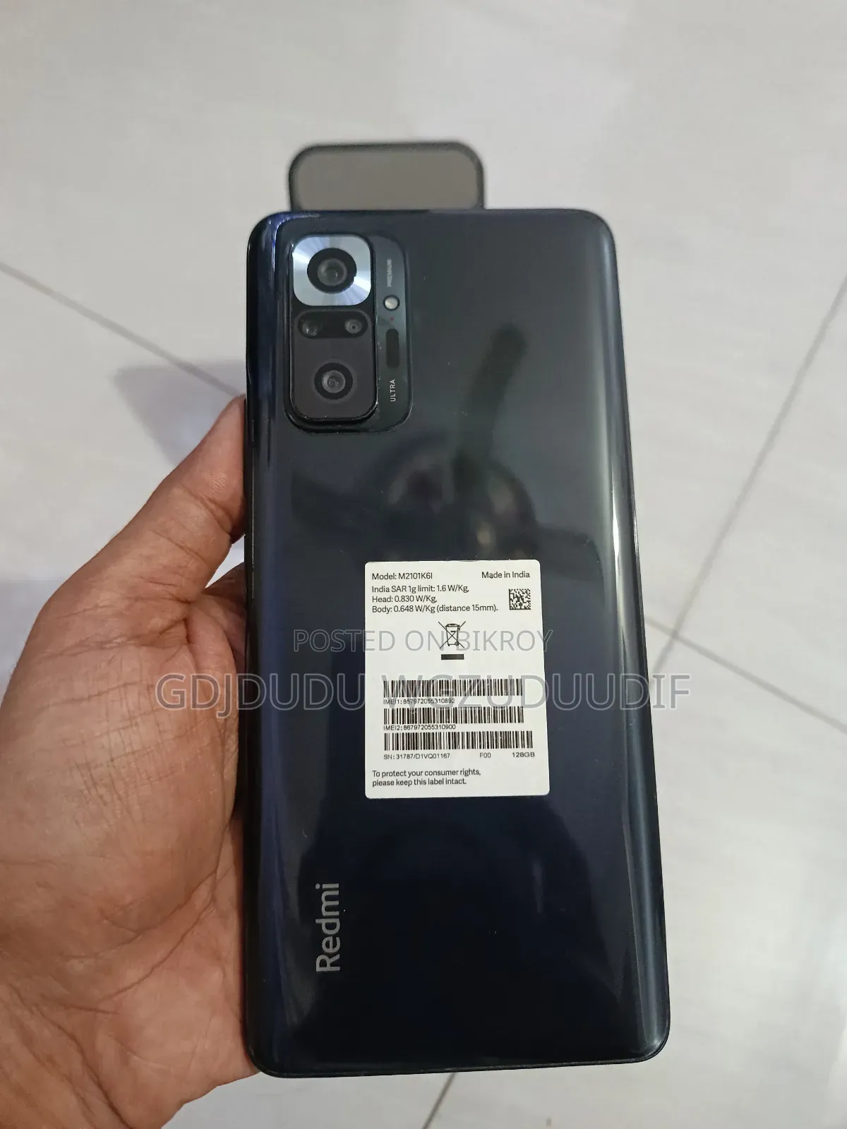 Xiaomi Redmi Note 10 Pro 128 GB Black