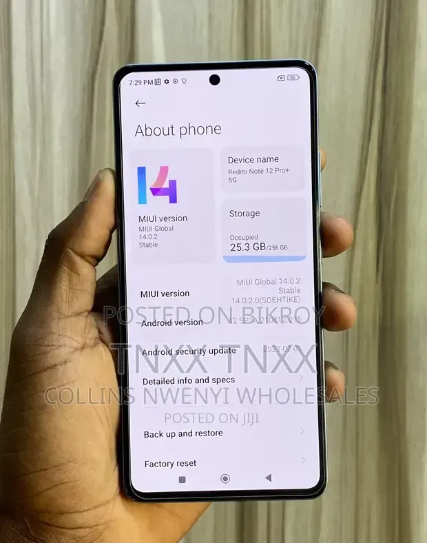 Xiaomi Redmi Note 12 256 GB Black