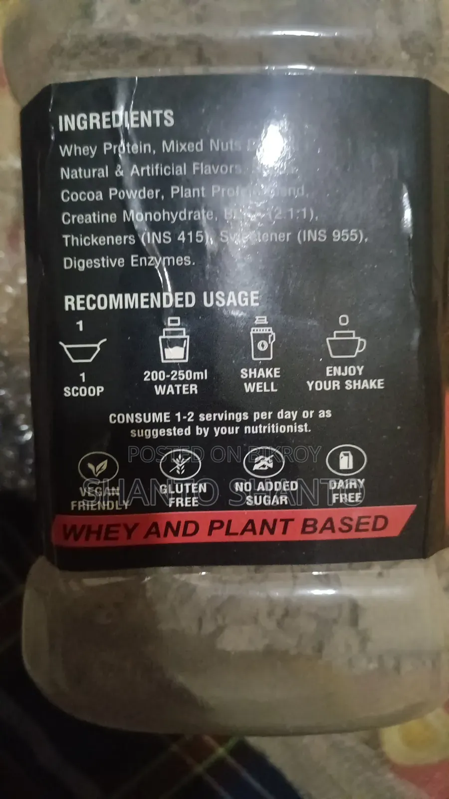 Gym Protein Powder Nutrition