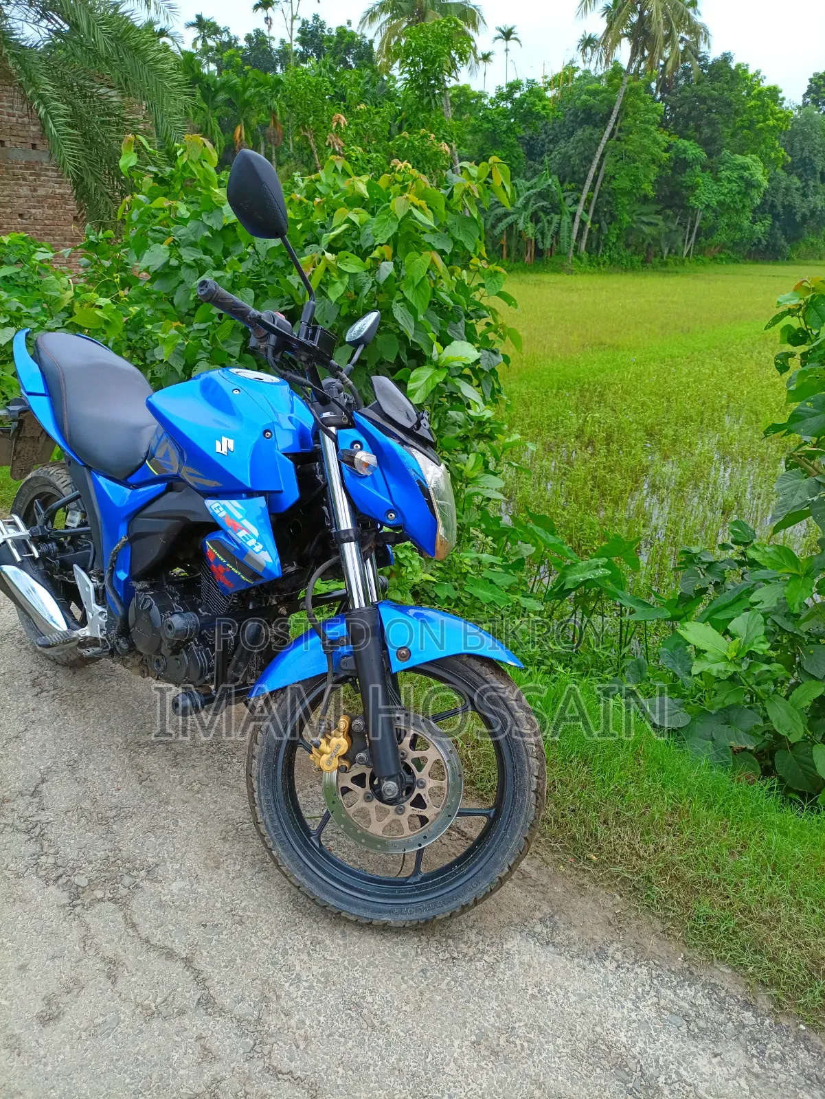 Suzuki Gixxer SF 2021 Blue