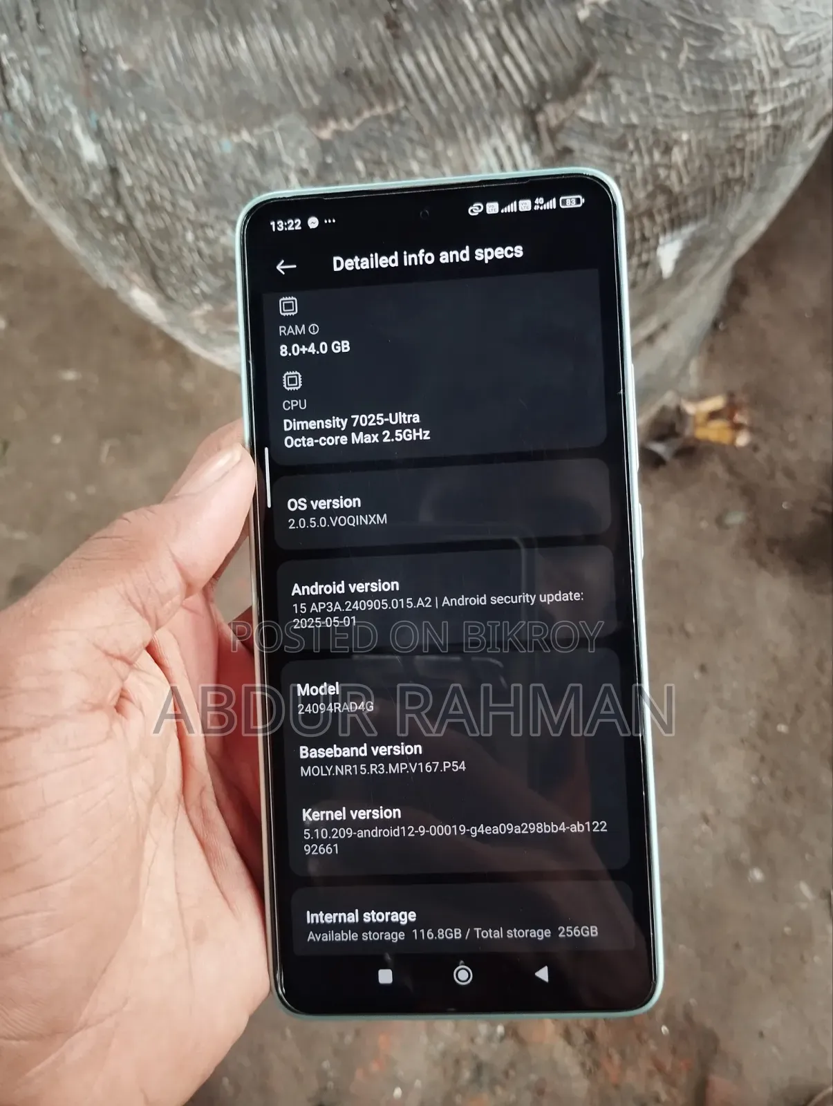 Xiaomi Redmi Note 14 5G 256 GB Red