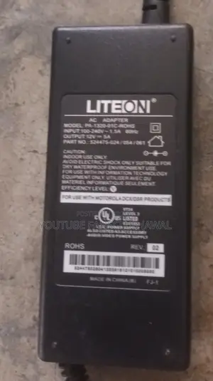 Original LITEON 12V 5A (60W) AC Adapter | Brand New | Power Supply