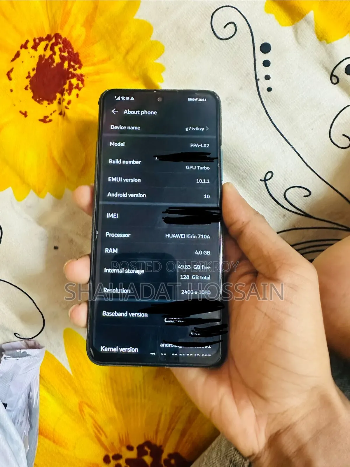 Huawei Y7a 128 GB Blue