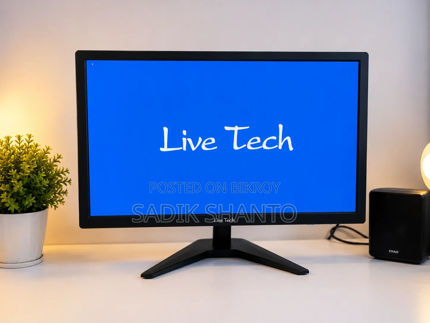 Live Tech 19" LED Monitor – Good condition