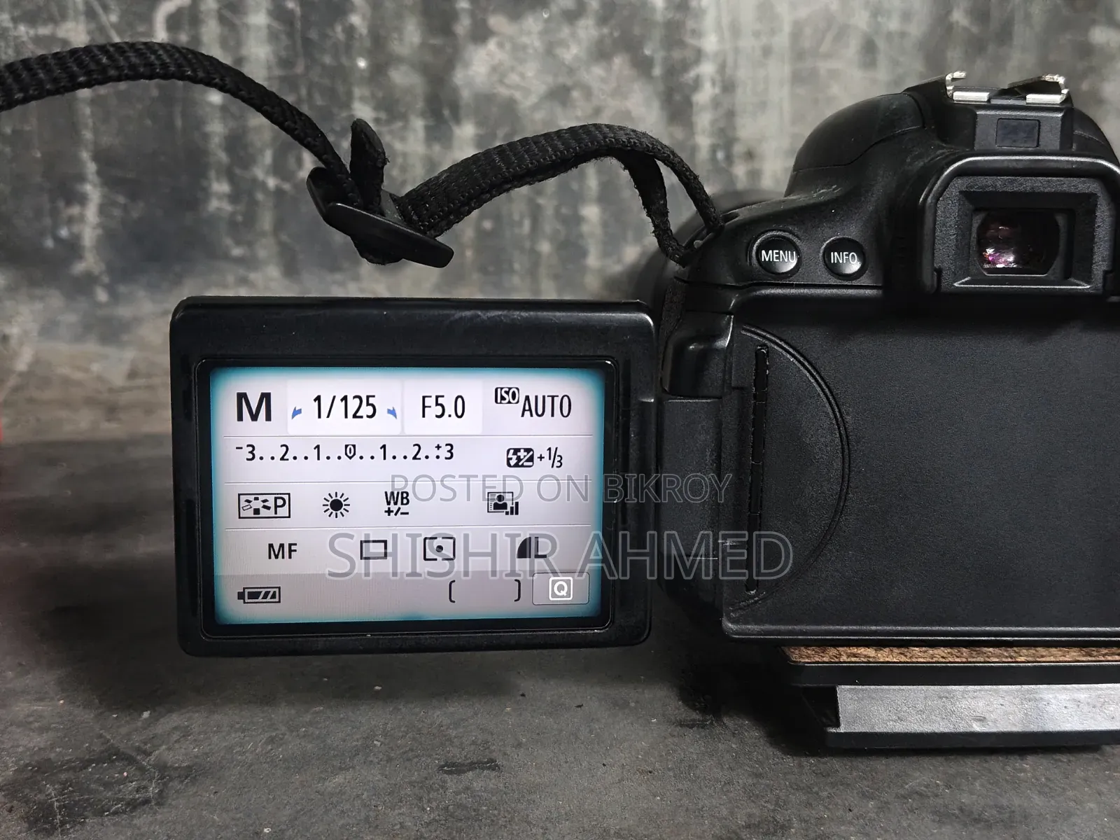 Cacon 700d With Box and Pepars