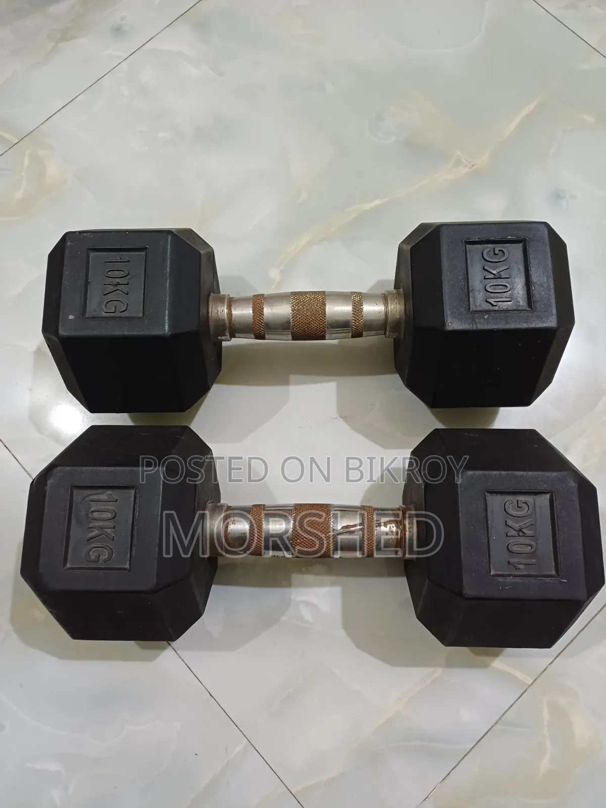 ডাম্বেল ১০ কেজি (১ জোড়া ২০ কেজি)