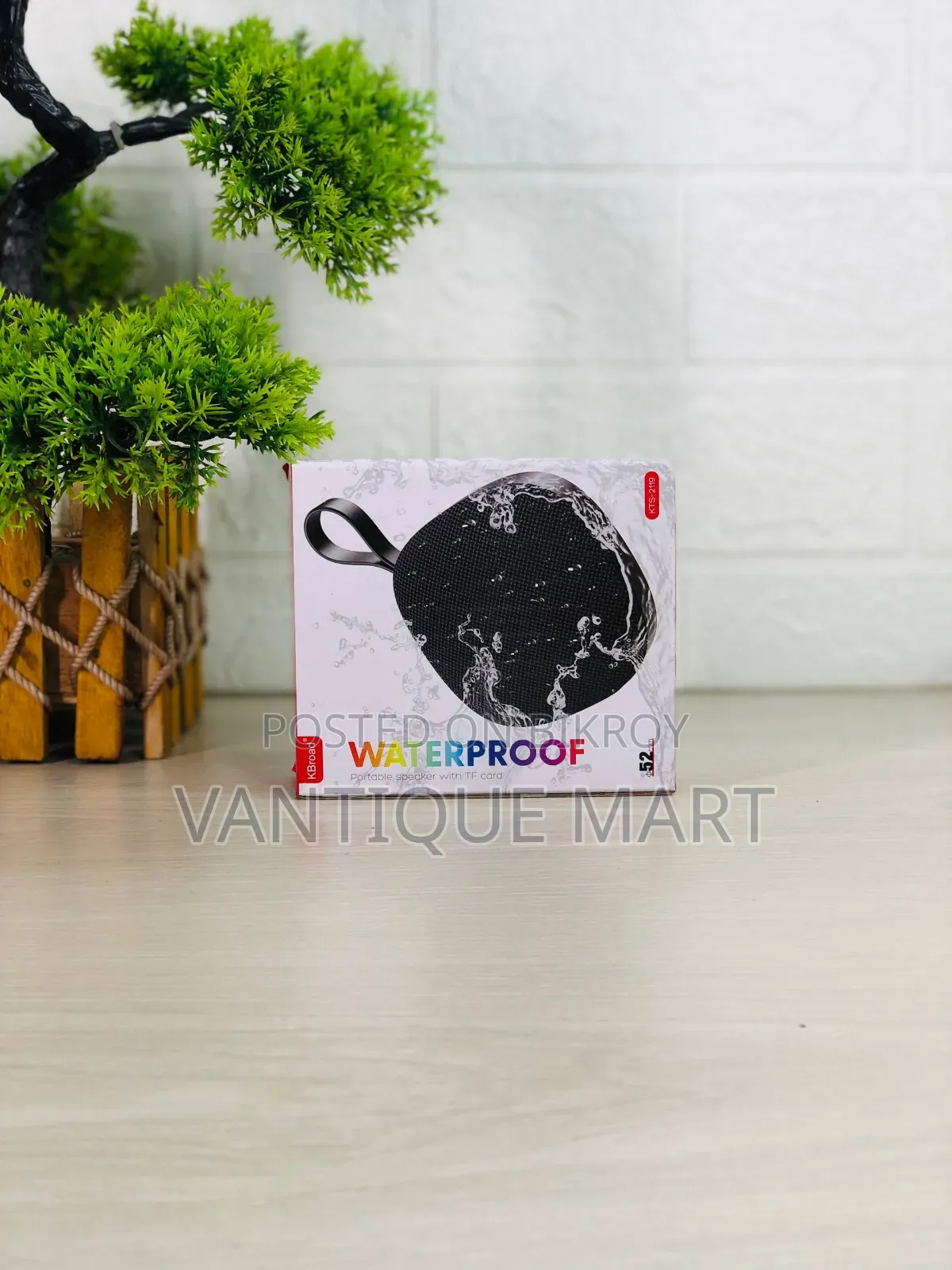 Kbroad Waterproof Portable Speaker