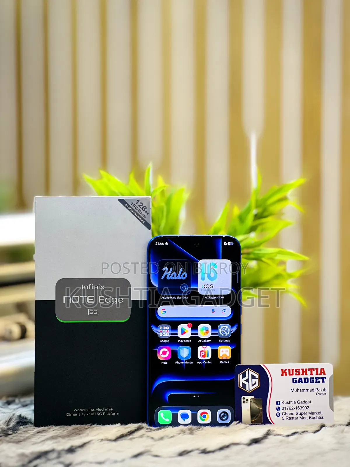 Infinix Note Edge 256 GB Black