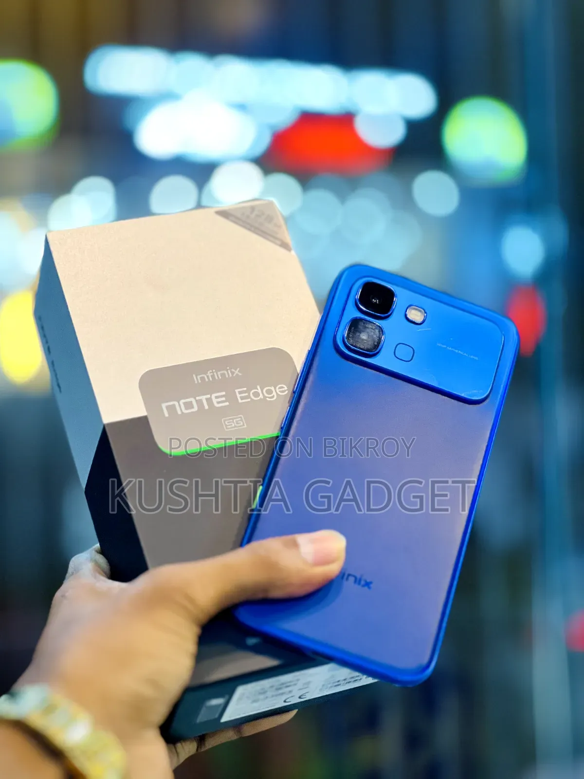 Infinix Note Edge 256 GB Black