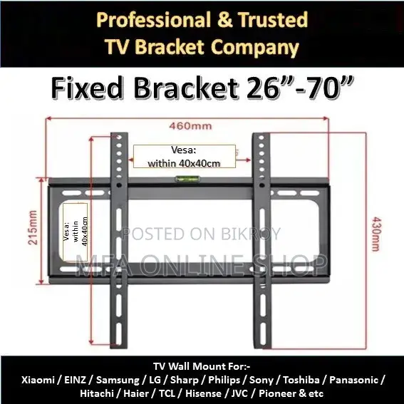 TV Mount 26"-70"