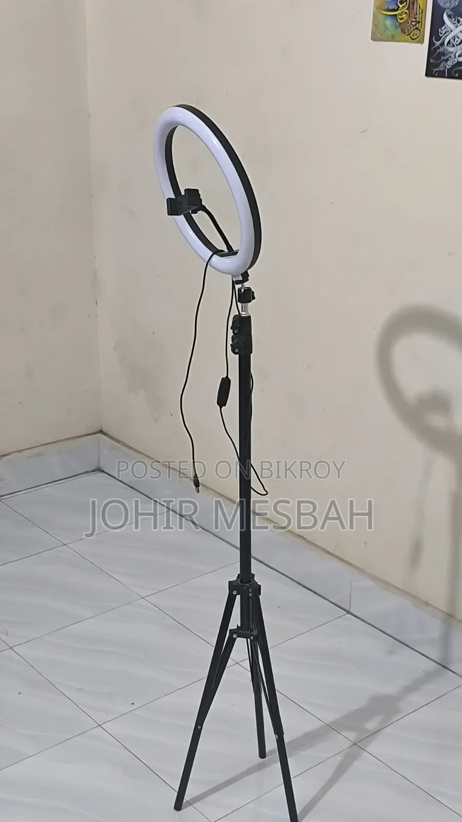 3-color ring light for sale, inbox if interested
