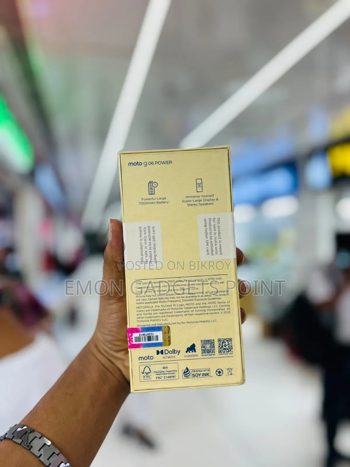 New Motorola Moto G06 Power 128 GB