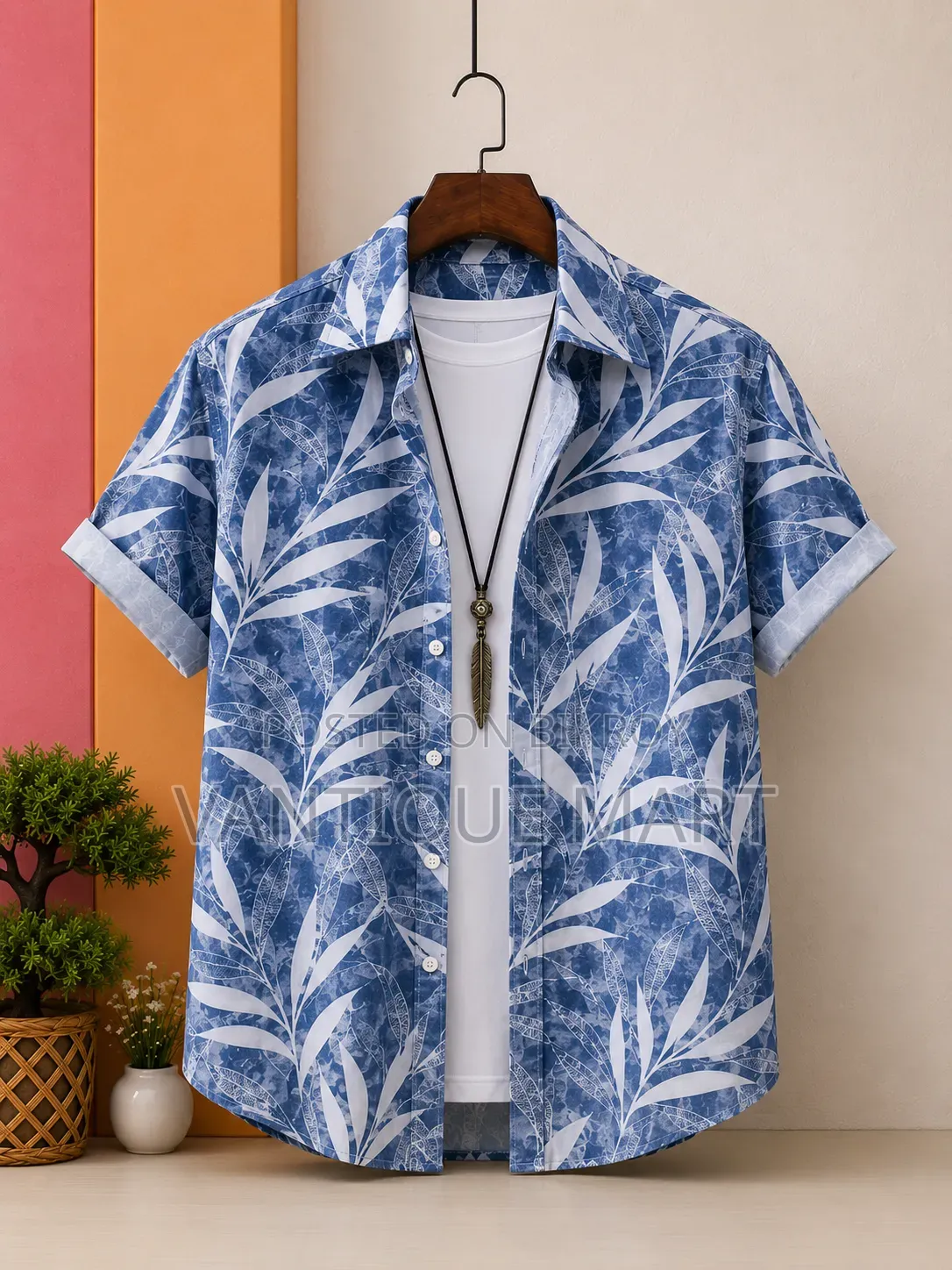 Premium Short Sleeve Cuban Collar Shirt
