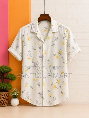 Premium Short Sleeve Cuban Collar Shirt