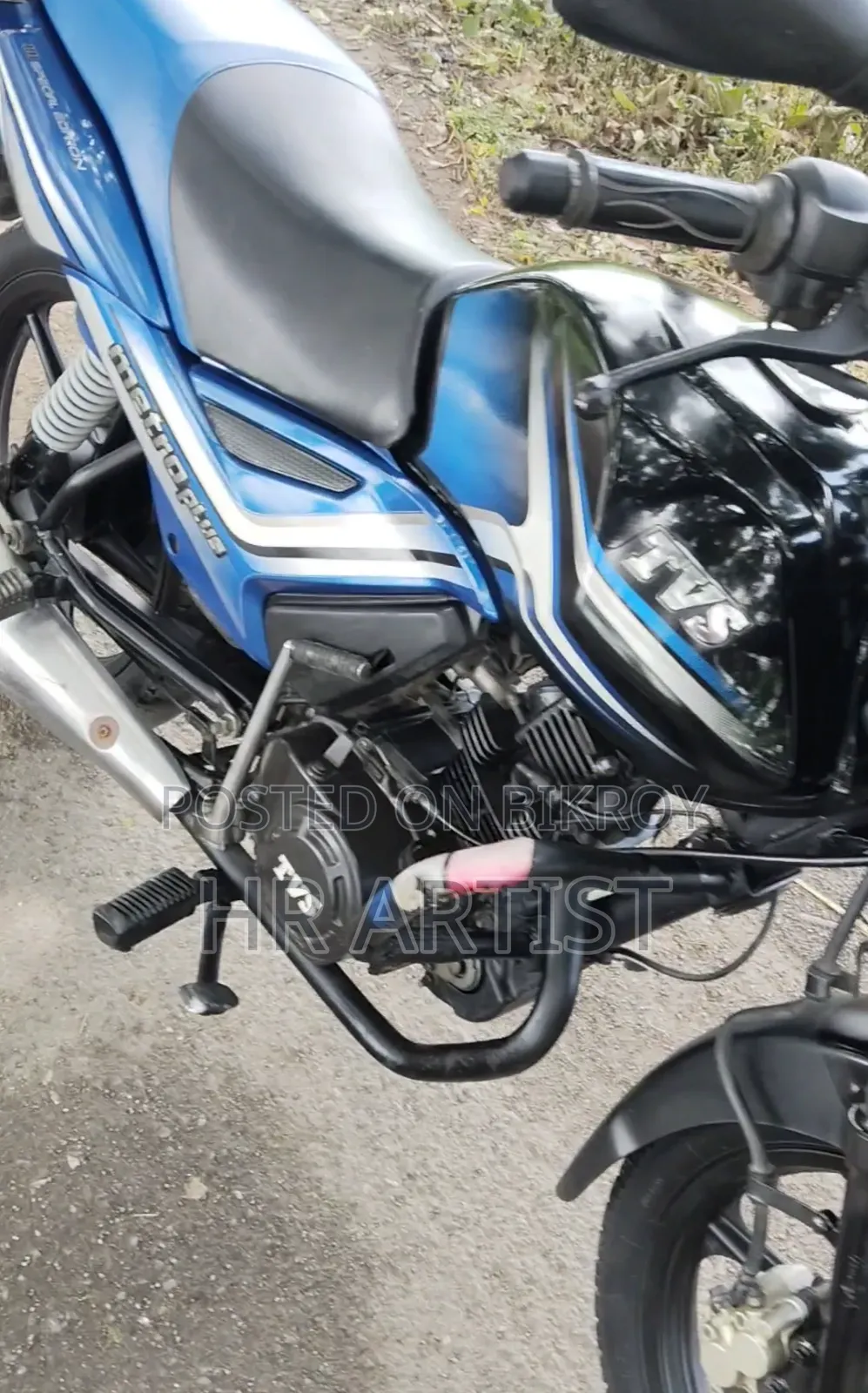 TVS Metro Plus 2020 Black