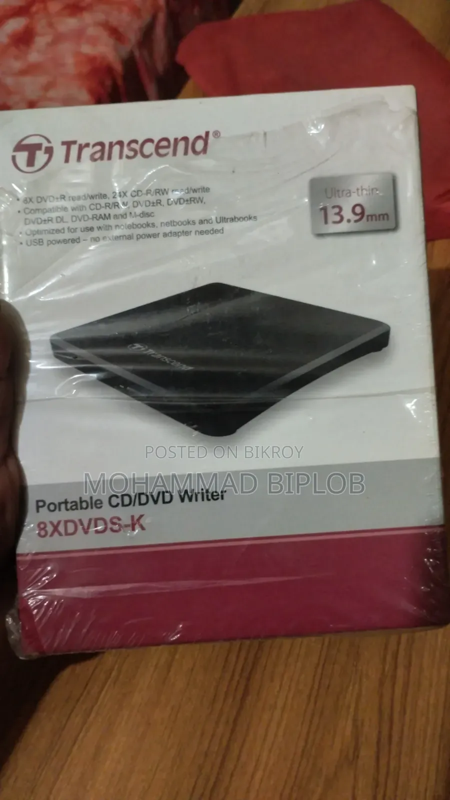 Adata HD330 1TB, Transcend CD/DVD Writer