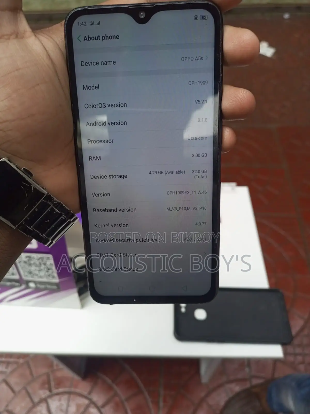 Oppo A5 32 GB Black