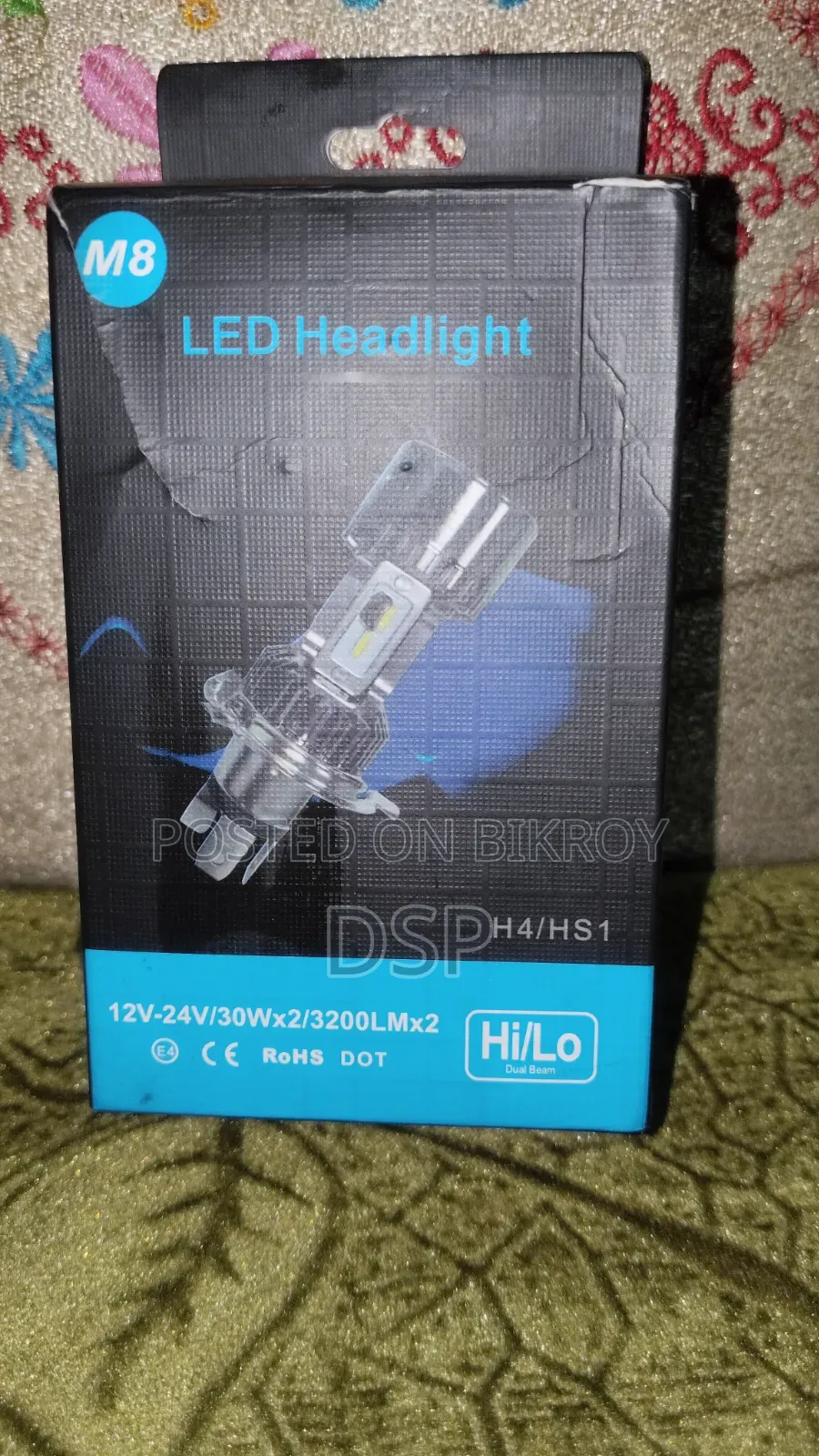 M8 Led হেড লাইট নতুন ওয়ারেন্টি সহ