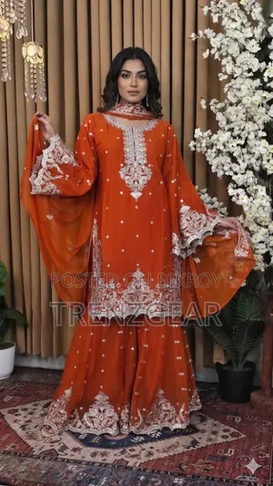 আকর্ষণীয় ডিজাইনের নতুন পার্টি ওয়ের গারারা সেট (Garara Set)